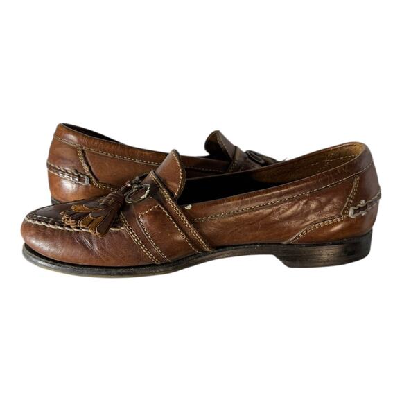 Johnston Murphy Horse Bit Driving Moc Loafer 20-7200 Mens Size 9.5 D Shoes - Picture 6 of 8